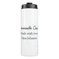 Hausgemachte Cookies fügen Ihren eigenen Textnamen