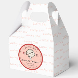Hausgemachte Fortune Cookie Valentine's Day DIY Bo Geschenkschachtel