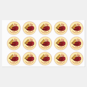 Hausgemachte Hot Tomato Salsa Zuhause Konservierun Etiketten