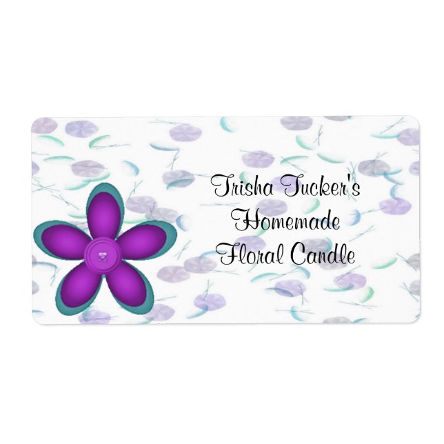 hausgemachte Kerze (Vorne)