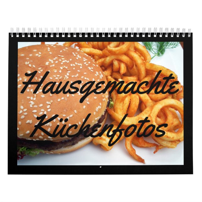 Hausgemachte Küchenfotos Kalender (Titelbild)