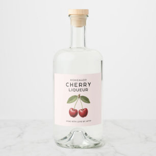 Hausgemachte Likör-Etiketten Vintag Alkoholflaschenetikett