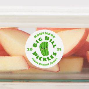 Hausgemachte Pickles Etiketten