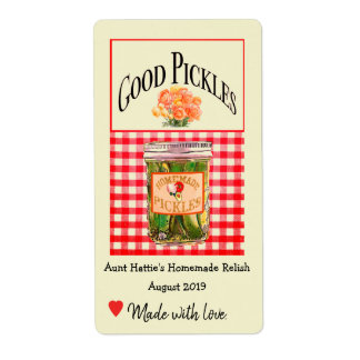 Hausgemachte Pickles im Jar-Zuhause-Canning