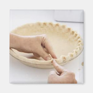 Hausgemachte Pie Crust Magnet