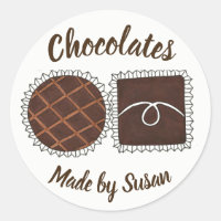 Hausgemachte Schokolade Personalisiert Chocolatier