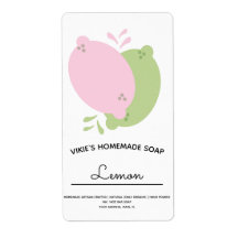 Hausgemachte Seife Business Lemon Limon Pink