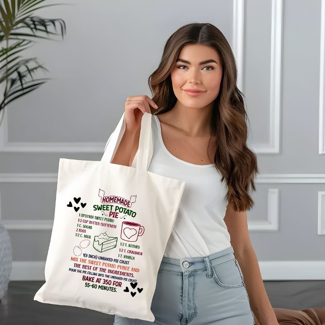 Hausgemachte Süßkartoffeln Kuchen Rezept Weihnacht Tragetasche (Von Creator hochgeladen)