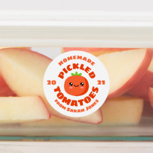 hausgemachte Tomaten Etiketten