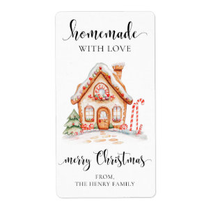 hausgemachte Weihnachtsgeschenke mit Weihnachtskle