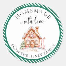 hausgemachte Weihnachtsgeschenke mit Weihnachtskle