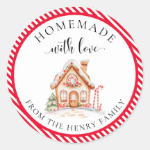 hausgemachte Weihnachtsgeschenke mit Weihnachtskle