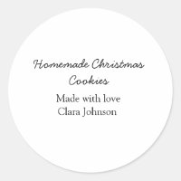 Hausgemachte Weihnachtskekse mit Liebe geben den N