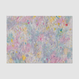 Hausgemachtes Papier mit farbigen Pulsbildern