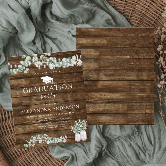 Haushalt 2021 Einladung zur Rustikalen Graduierung (Von Creator hochgeladen)