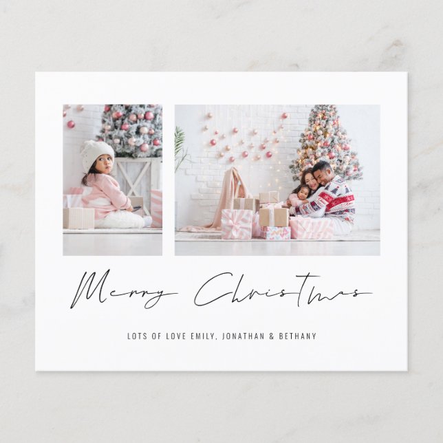 Haushalt 2026 Kalender 2 Foto Frohe Weihnachten (Vorderseite)