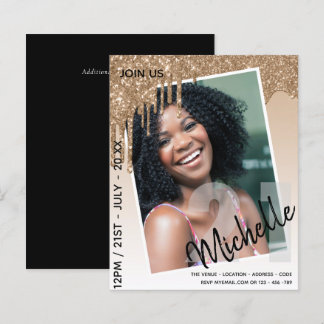 HAUSHALT 21. Geburtstag FOTO Driving Glitzer Einla