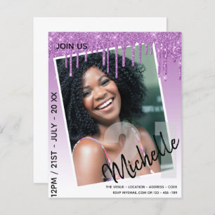 HAUSHALT 21. Geburtstag FOTO Driving Glitzer Einla