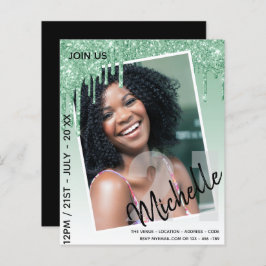 HAUSHALT 21. Geburtstag FOTO Driving Glitzer Einla