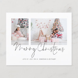 Haushalt 2 Fotos 2026 Kalender Frohe Weihnachten