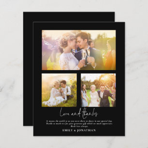 HAUSHALT 3 Foto Liebe Danke, dass Wedding Black Da