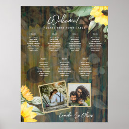 HAUSHALT 7Tabelle Rustikale Holzliegestühle FOTO S Poster