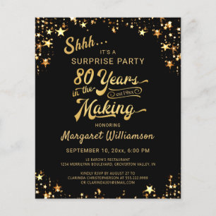 Haushalt 80 JAHRE IN DER MAKING Überraschung Gebur