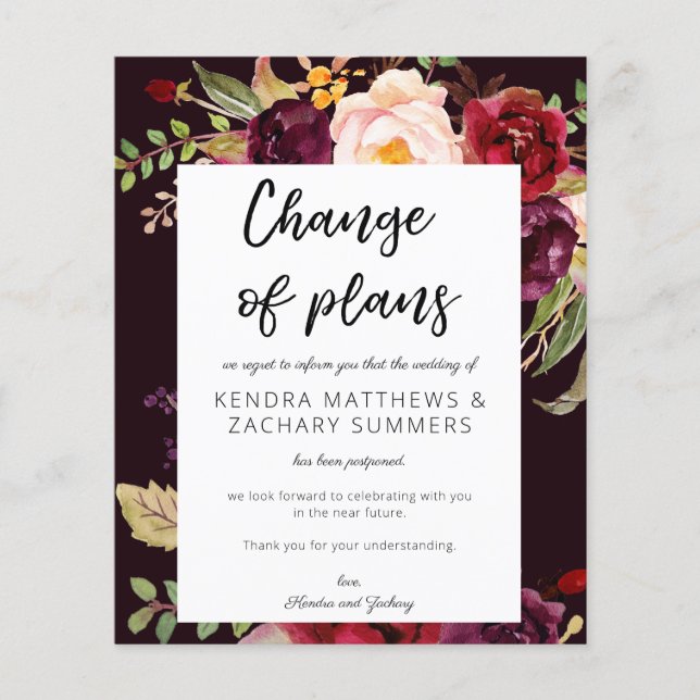 Haushalt Burgund Marasala DB Planänderung Flyer (Vorne)