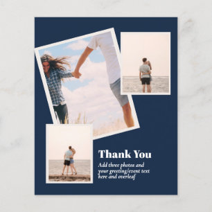 HAUSHALT DANK IHNEN Foto Collage Moderne Flyer