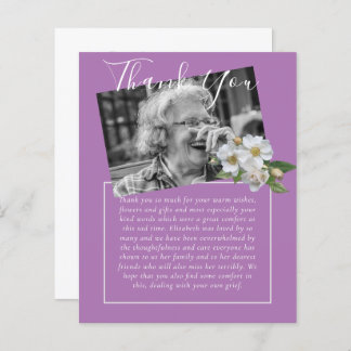 HAUSHALT Danke für das FOTO zur Beerdigung