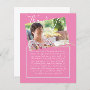 HAUSHALT Danke für das FOTO zur Beerdigung