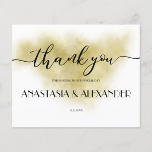 HAUSHALT/Dankeschön Karte. Flyer