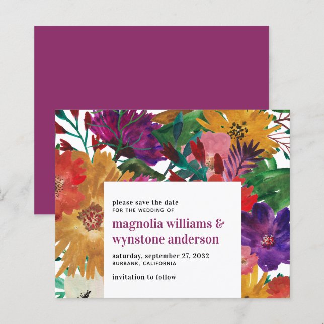 HAUSHALT Dunkelrosa fette Blumenzehen speichern da (Vorne/Hinten)