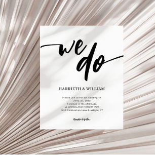 HAUSHALT Einfaches Schwarz-Weiß-Skript, das wir Ho