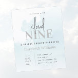 HAUSHALT für die Cloud Nine Bridal Dusche Einladun<br><div class="desc">Die perfekte Art, die kommenden Nuptials stilvoll und preiswert zu feiern! Diese elegante Einladung verbindet Erschwinglichkeit und Eleganz, sodass Ihr Brautparty so unvergesslich wie preisgünstig ist. Dieses Budget On Cloud Nine Bridal Shower Invitation ist mit einer Touch von Launen und einem Hauch von Romantik gestaltet und verfügt über ein traumhaftes...</div>