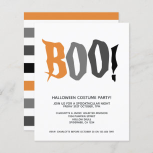 HAUSHALT Halloween Boo Personalisiert Spooktacular