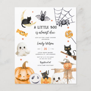 HAUSHALT Halloween Ghost ein kleines Boo Baby Dusc Flyer