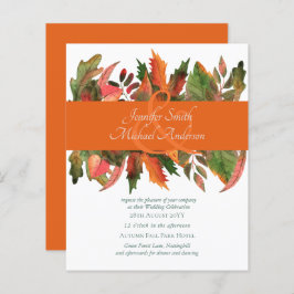 HAUSHALT Herbstliche Herbstlaub Hochzeitsreisen