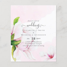 HAUSHALT Hübsch Pink Magnolias Blumenzwiebeln Einl Flyer