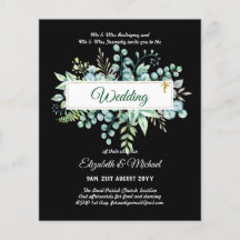 Haushalt KATHOLIC Christlich WEDDING Greenery bitt