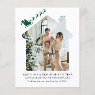 HAUSHALT Neues Zuhause Foto Green Santa Sleigh Mov