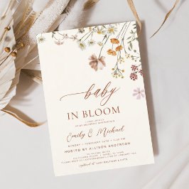 Haushalt Paare Dusche Wildblume Baby in Bloom
