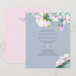 HAUSHALT Pink Magnolias Sage Eukalyptus Blue Weddi