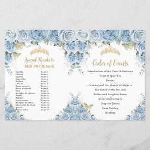 Haushalt - Quinceñera 15 Padrinos-Programm für bla