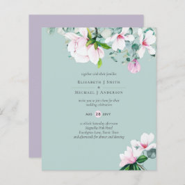 HAUSHALT Rosa Magnolias Eukalyptus Lavender Weddin