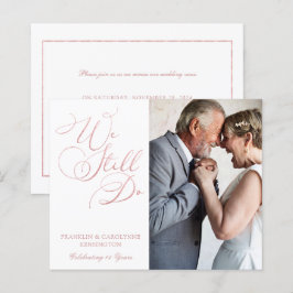 HAUSHALT Rose Jubiläum Hochzeit Gold Foil