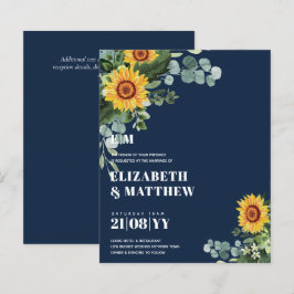 HAUSHALT Rustikale Sonnenblumen Moderne Hochzeit v