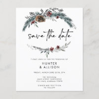 HAUSHALT Save the Date Einladung Flyer