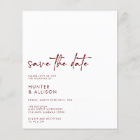 HAUSHALT Save the Date Einladung Flyer