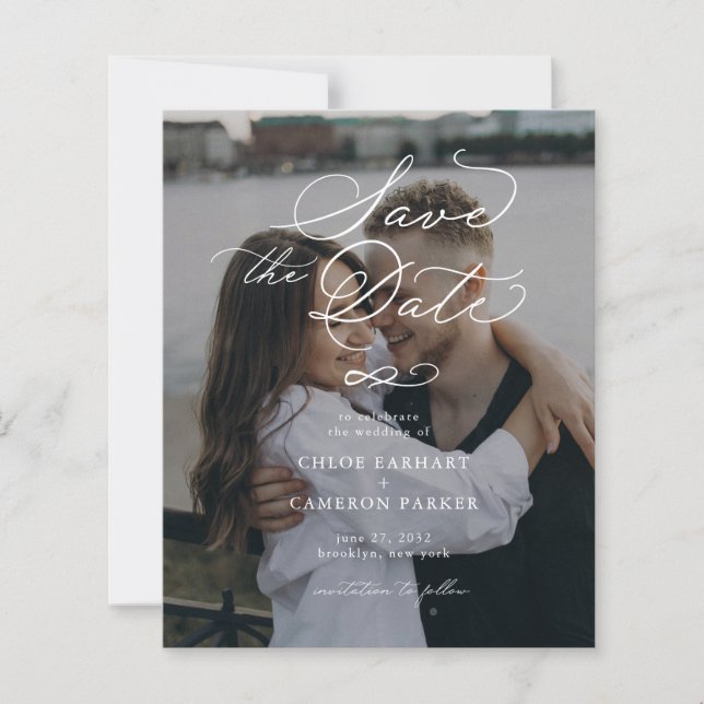 HAUSHALT Traditionelles kalligrafisches Hochzeitss (Vorderseite)